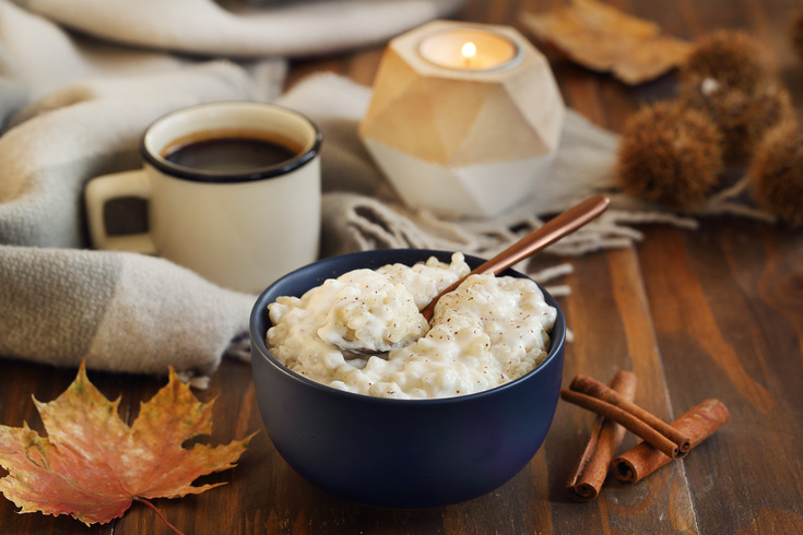 Riz au lait chèvre et vanille