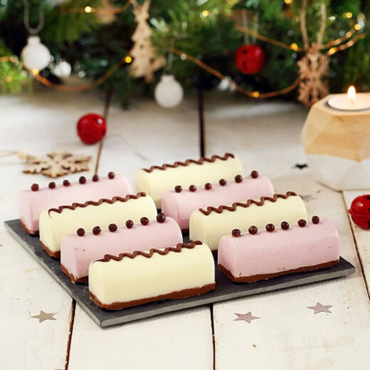 Mini bûches de Noël au yaourt de brebis | Soignon