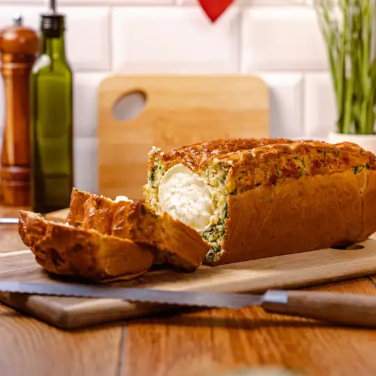 Cake chèvre épinards