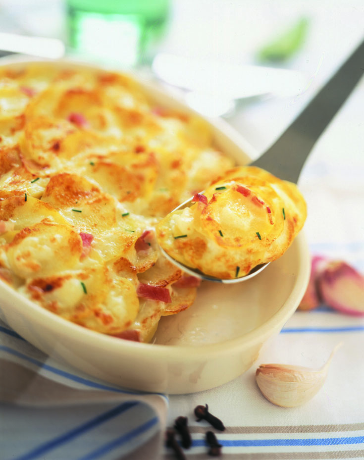 Gratin De Pommes De Terre Au Fromage De Chèvre