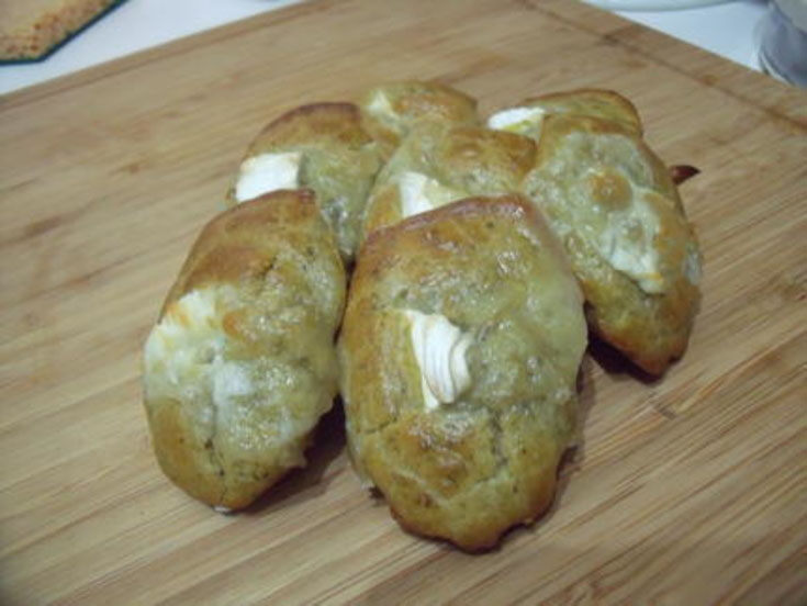 Madeleines pesto - fromage de chèvre