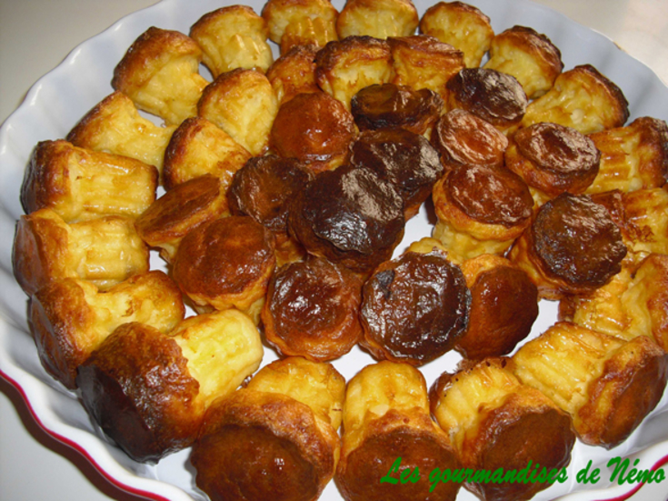 Mini cannelés au chèvre