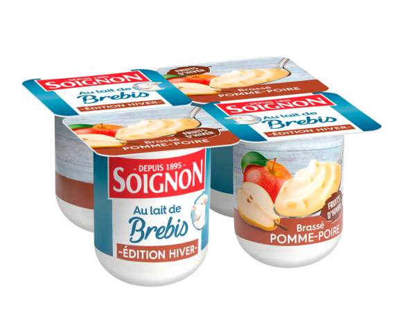 Brassé édition limitée pomme-poire au lait de brebis