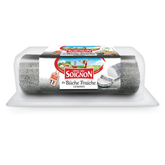 La bûche fraîche cendrée 150g