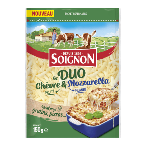 Le Râpé Duo Chèvre & Mozzarella