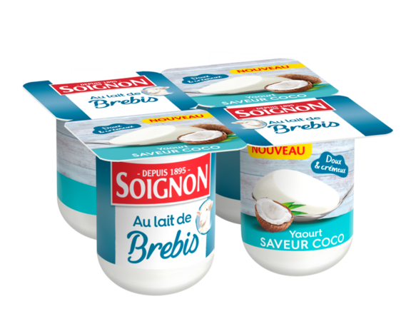 Yaourt coco au lait de brebis