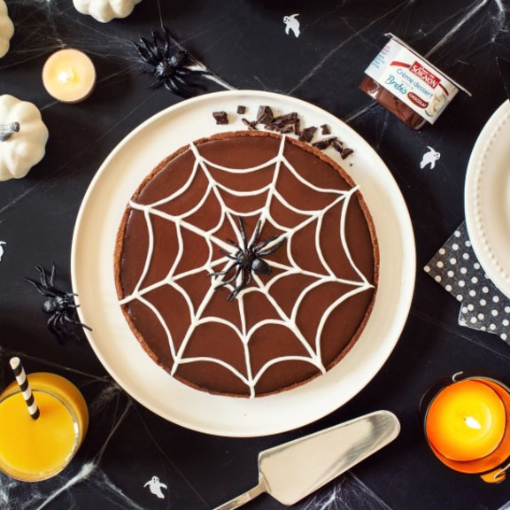 Tarte d'Halloween au chocolat