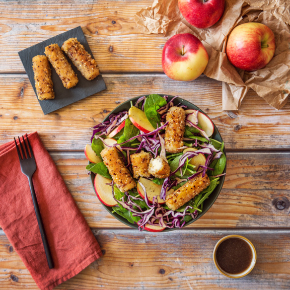 Salade d'automne aux Croustis Chèvres