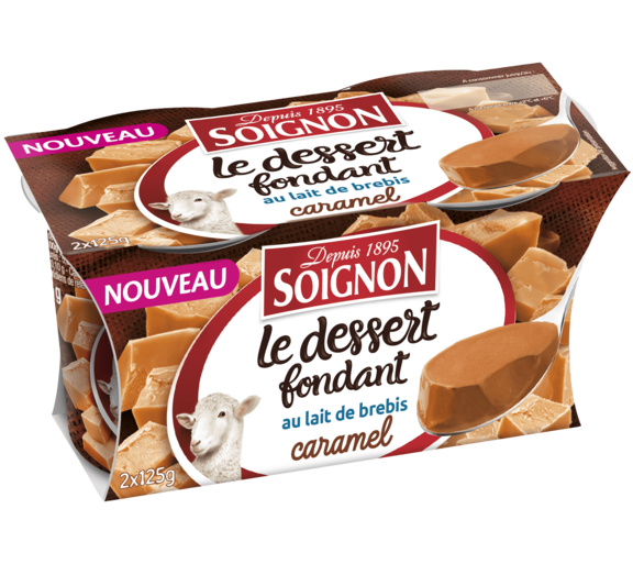 Le Dessert Fondant Caramel au lait de brebis