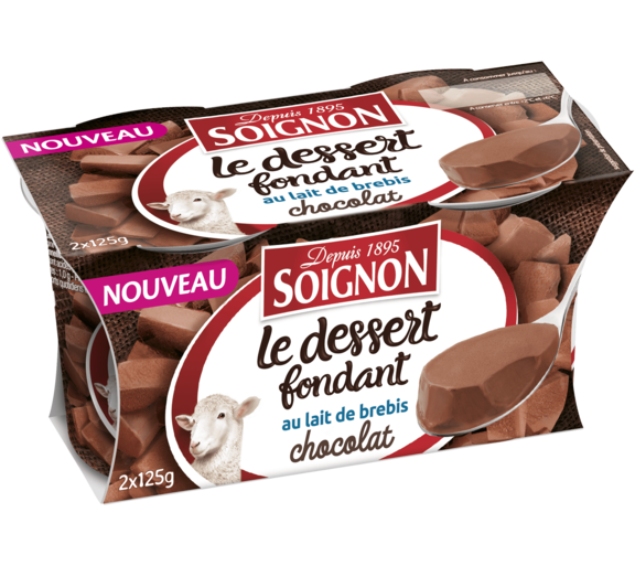 Le Dessert Fondant Chocolat au lait de brebis