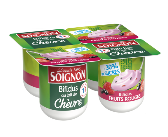 Bifidus fruits rouges au lait de chèvre
