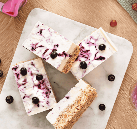 Barres glacées protéinées vanille : frais et simple