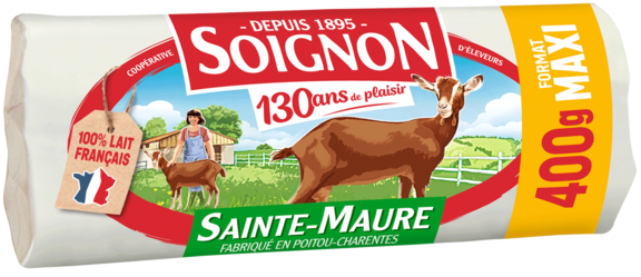 La Bûche Sainte-Maure maxi format 400g