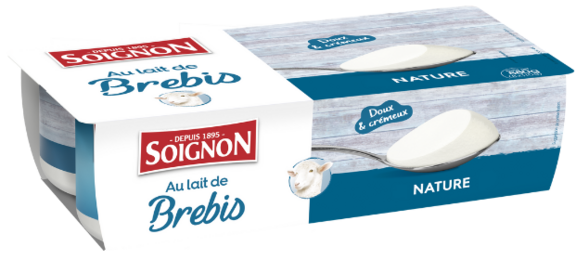 Le nature au lait de brebis format familial