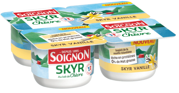 Skyr vanille au lait de chèvre