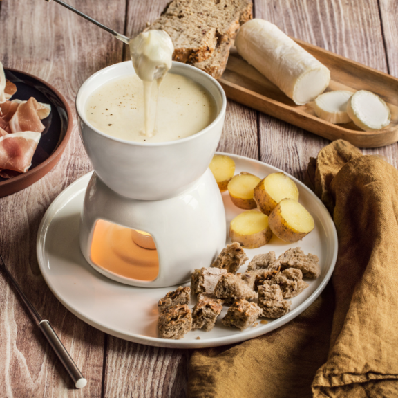 Fondue au chèvre