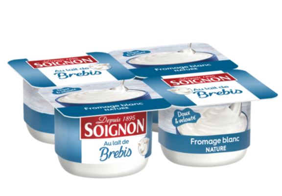 Fromage blanc nature au lait de brebis