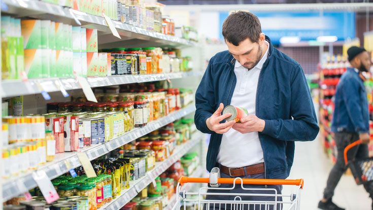 Les personnes souffrant d’APLV doivent bien lire les étiquettes des produits alimentaires consommés.