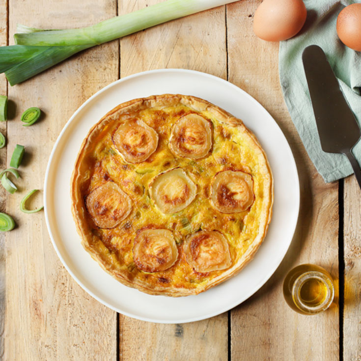 Tarte Aux Poireaux Soignon