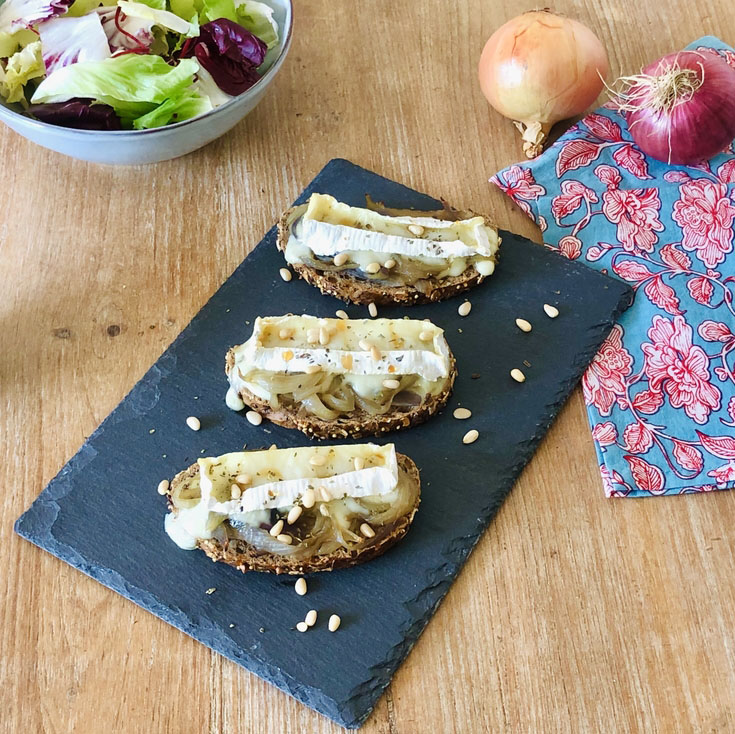 Tartine de Chèvre chaud