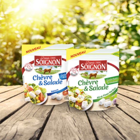 Sublimez vos salades avec nos bûchettes de chèvre !