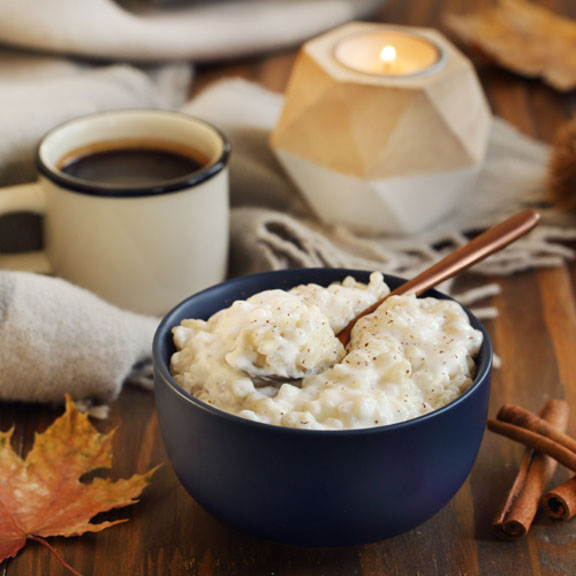 Riz au lait chèvre et vanille