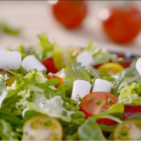 Publicité Soignon Chèvre & Salade 2019