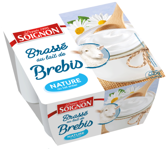 Yaourt Brasse Nature Au Lait De Brebis Yaourts Soignon