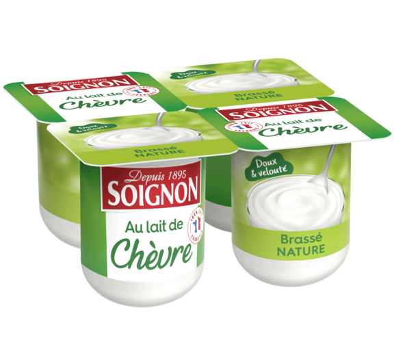 Yaourt nature 0% au lait de chèvre — Yaourts