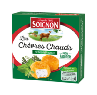 Les Chèvres Chauds Herbes de Provence x4