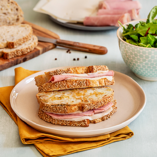 Croque au chèvre