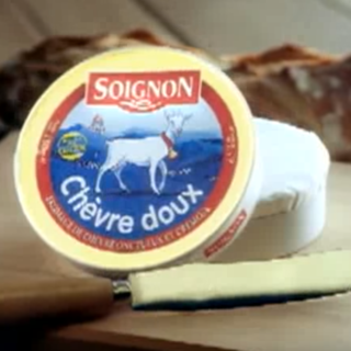 Publicité Soignon Chèvre Doux 1999