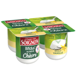 Bifidus vanille au lait de chèvre