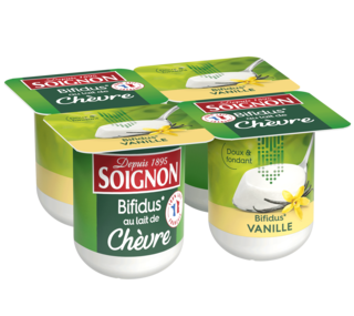 Bifidus vanille au lait de chèvre