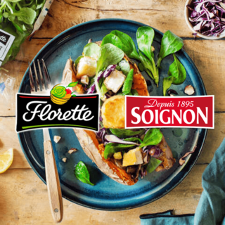 Découvrez nos recettes gourmandes signées Soignon et Florette