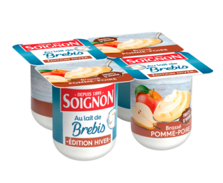 Brassé édition limitée pomme-poire au lait de brebis