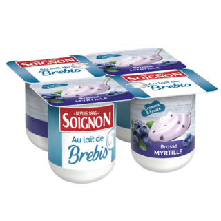 Le brassé myrtille au lait de brebis