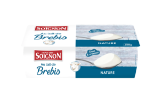 Le nature au lait de brebis format familial