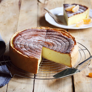 Gâteau au fromage blanc de brebis