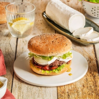 Burger chèvre miel