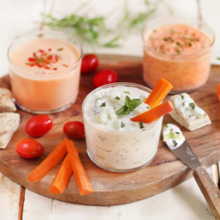Ktipiti au fromage blanc de chèvre