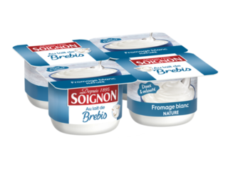 Fromage blanc nature au lait de brebis