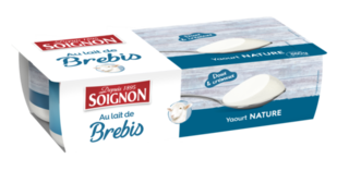 Yaourt nature au lait de brebis format familial