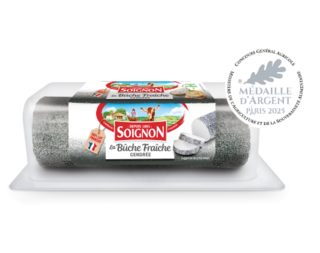 La bûche fraîche cendrée 150g