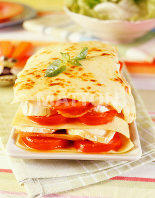 Lasagnes de chèvre aux légumes du soleil