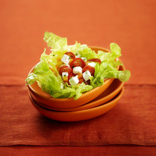 Salade de chèvre aux tomates cerises