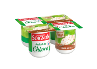 Yaourt brassé 3 graines au lait de chèvre