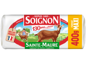 Image du produit : La Bûche Sainte-Maure maxi format 400g