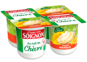 Image du produit : Yaourt brassé mangue au lait de chèvre