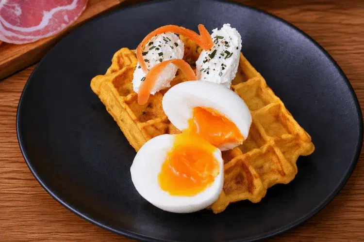 recette-petit-dejeuner-sale-soignon-gaufres-carottes-chevre